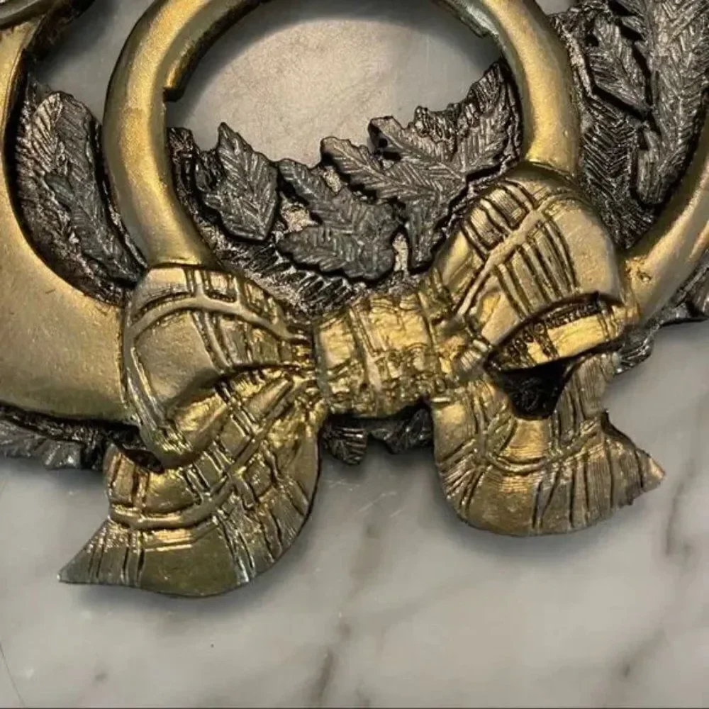 Handmade Metal Christmas Wreath
